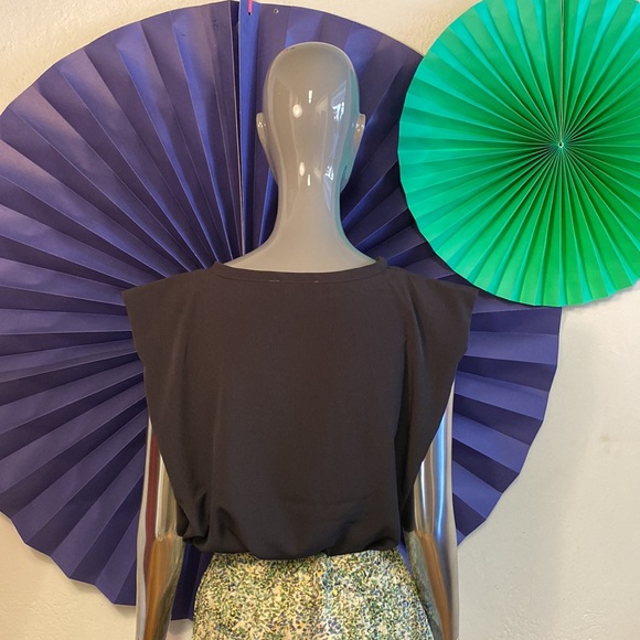 French Connection Padded Shoulder Top, XS - Picture 4 of 6